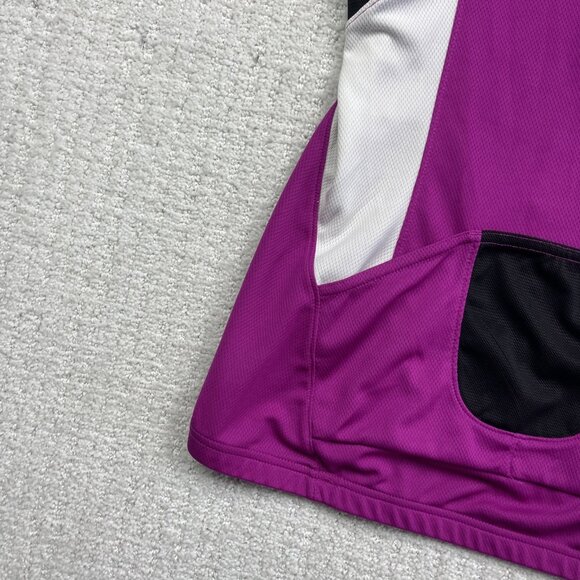 Louis Garneau Cycling Breeze Sleeveless 2 Purple / Pink Jersey Women's Small - Picture 8 of 10